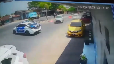 Video Kejar-Kejaran Polisi Lalu Lintas dengan Pengemudi Honda Brio yang Sempat Viral