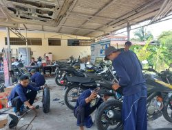 Dukung Kesiapan Pelaksanaan Operasi Mantap Brata Candi 2023-2024, Polres Pekalongan Laksanakan Harwat Kendaraan Dinas R2