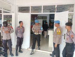 Propam Polres Pekalongan Cek Personil Piket KPU dan Bawaslu