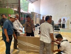 Kapolres Pekalongan Pantau Distribusi Logistik Pemilu 2024