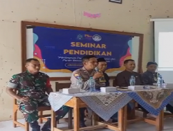 Aiptu Rosyid Purwanto Menjadi Pembicara dalam Seminar Pendidikan di SMKN 1 Lebakbarang