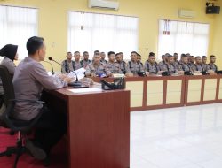 24 Siswa Diktukba Polri Gelombang II Tahun 2023 Melakukan Latihan Kerja di Polres Pekalongan