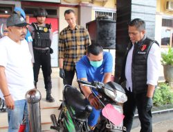 Curi Motor di 4 Lokasi di Pekalongan, Warga Pati ini Dibekuk jajaran Sat Reskrim Polres Pekalongan