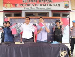 Kurun 1 Bulan Polres Pekalongan Berhasil Ungkap 3 Kasus Peredaran Narkoba