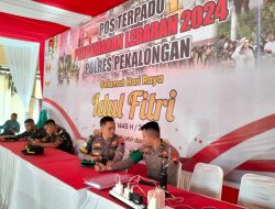 Pastikan Personil Pengamanan Operasi Ketupat Candi 2024 Tetap Fit, Si Dokkes Polres Pekalongan Berikan Dukungan Kesehatan