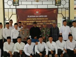 Ini Penekanan Kapolsek Sragi Saat Hadiri Pelantikan dan Sumpah janji Anggota PPS Pilgub Jateng dan Pilbup Kabupaten Pekalongan Tahun 2024