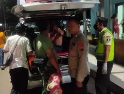 Bhabinkamtibmas Polsek Karangdadap Antar Pasien ODGJ ke RSJ