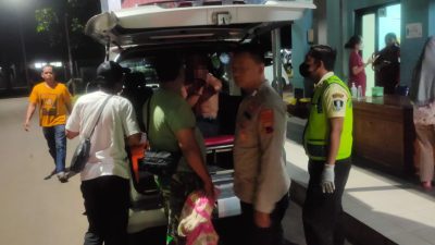 Bhabinkamtibmas Polsek Karangdadap Antar Pasien ODGJ ke RSJ