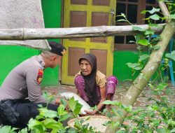 Peduli Warga yang Membutuhkan, Sat Samapta Polres Pekalongan Salurkan Bantuan Sosial