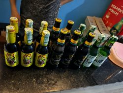 Puluhan Botol Miras Diamankan Polres Pekalongan Dalam Giat Kepolisian yang Dioptimalkan