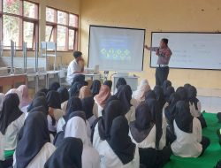 Satlantas Polres Pekalongan Sosialisasikan Tertib Berlalu Lintas di SMA N 1 Petungkriyono
