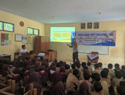 Sosialisasikan Anti Bullying, Bhabinkamtibmas Polsek Talun Datangi SD 02 Banjarsari