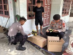 Jual Miras, Warung Makan serta Toko Kena Razia Polisi