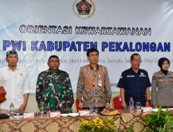 Kasubsi Penmas Sihumas Polres Pekalongan Hadiri Kegiatan Pembukaan Orientasi Kewartawanan PWI