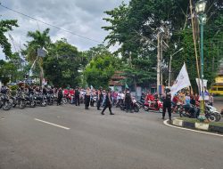 Polres Pekalongan Sukses Amankan Kampanye Rapat Umum Terbuka 2 Paslon Cabup dan Cawabup