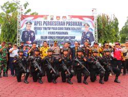 Polres Pekalongan Gelar Serpas Pam TPS, Kapolres Tegaskan Jaga Netralitas TNI-Polri