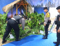 Pastikan Keamanan Ibadah Natal 2024, Polres Pekalongan Lakukan Sterilisasi Gereja