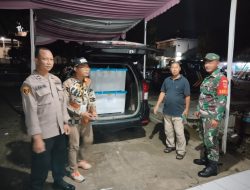Pendistribusian Hasil Rekapitulasi Tingkat PPK ke KPU Kabupaten Pekalongan Dapatkan Pengawalan dari TNI-Polri