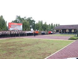 Polres Pekalongan Gelar Apel Kesiapan Penanganan Bencana 2024