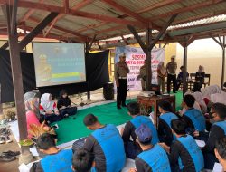 Police Goes to School Kunjungi SMPN 2 Sragi, Satlantas Polres Pekalongan Ajak Disiplin dan Tertib Berlalu Lintas