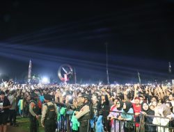 Ratusan Personel Gabungan Diterjunkan, Konser Bertajuk Gempur Rokok Ilegal dengan Bintang Tamu Guyon Waton Berjalan Aman