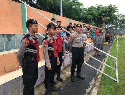 Polisi Amankan Turnamen Sepak Bola Liga 4 Jawa Tengah, Pertemukan BINTANG TIMUR vs SLAWI UNITED dengan Skor 0 : 0