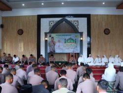 Polres Pekalongan Gelar Peringatan Isra’ Mi’raj Nabi Muhammad SAW