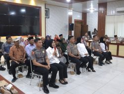 Ikuti Sidang BP4R, Tiga Anggota yang Akan Nikah Dapatkan Arahan Dari Kabag SDM Polres Pekalongan