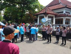 Lebih dari Seratus Personil Polisi Disiagakan dalam Pengamanan Audiensi Karyawan PT. Panamtex
