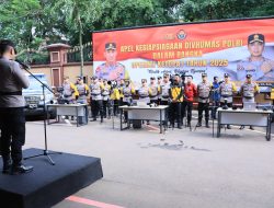 Divhumas Polri Gelar Apel Kesiapsiagaan Dalam Rangka Operasi Ketupat 2025