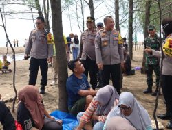 Pastikan Keamanan di Objek Wisata, Kapolres Pekalongan Kunjungi Wisata Air Pantai Wonokerto