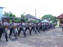 Dengan Paradigma Baru, Polres Pekalongan Gelar Latihan Kompi Dalmas dan Peleton POH Raimas