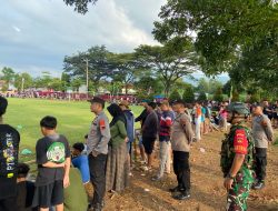 TNI-Polri Amankan Grand Final Turnamen Sepak Bola Pelajar Sinangohprendeng Cup 2025