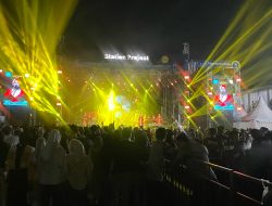 Personel Gabungan Amankan Pertunjukan Musik Station Project #01 di Pekalongan