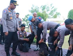 Kapolres Pekalongan Lepas Personel yang akan Melaksanakan BKO Peringatan Hari Buruh Sedunia “May Day” di Polrestabes Semarang