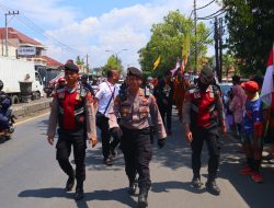 Melintas di Wilayah Pekalongan, 34 Biksu Dapatkan Pengawalan dan Pengamanan dari Polisi