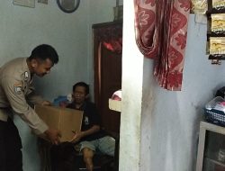 Polri Peduli, Bhabinkamtibmas Polsek Karangdadap Berbagi dengan Warga Penyandang Disabilitas