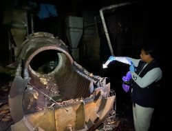 Pabrik Triplek PT. Kayu Alam Lestari di Pekalongan Terbakar