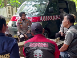Ngopi On The Spot, Kasat Binmas Polres Pekalongan Sampaikan Hal Ini Kepada Warga
