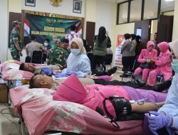  Gelar Bakti Sosial Donor Darah, Kapolres Pekalongan : Bentuk Kepedulian Polri sekaligus Menyambut HUT Bhayangkara Ke-79
