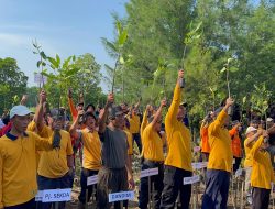 Hari Lingkungan Hidup, Wakapolres Pekalongan Hadiri Penanaman Mangrove dan Launching Program Prioritas Gubernur Jawa Tengah “Mageri Segoro”