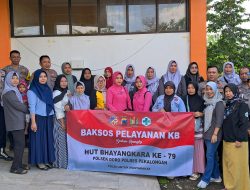 Menyambut HUT Bhayangkara Ke-79, Polres Pekalongan Gelar Bakti Sosial Pelayanan KB