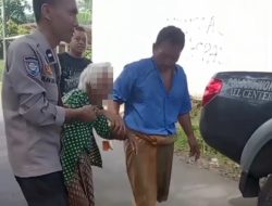 Respon Cepat Bhabinkamtibmas Polsek Wonopringgo Tangani Nenek yang Terlantar