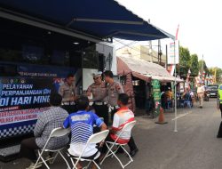 Polres Pekalongan Gelar Layanan Kepolisian di Car Free Day