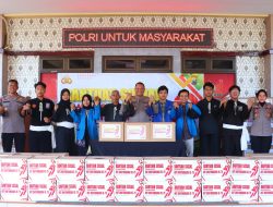 Gandeng Mahasiswa, Perguruan Silat dan Ormas, Polres Pekalongan Salurkan Seribu Paket Bantuan Sosial dalam Menyambut Hari Bhayangkara ke-79