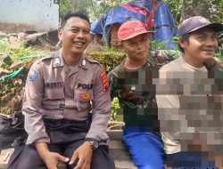 Bhabinkamtibmas Polsek Lebakbarang Patroli Dialogis, Berikan Himbauan Harkamtibmas