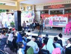 Sejumlah 24 Anak Ikuti Khitan Massal Gratis yang Digelar Polres Pekalongan