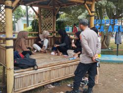 Patroli Objek Wisata, Anggota Polsek Bojong Himbau Kamtibmas