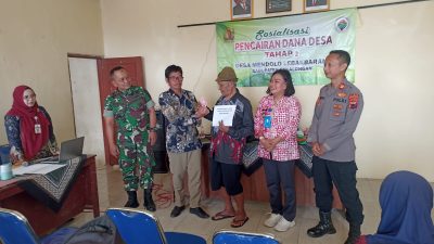 Tiga Pilar Kecamatan Lebakbarang Kawal Penyaluran BLT dan Sosialisasi Dana Desa di Mendolo