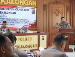Polres Pekalongan Gelar Latihan Pra Operasi Patuh Candi 2025